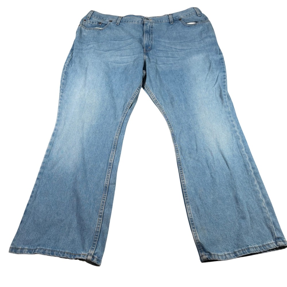 Levi's 515 Boot Cut Jeans Women 24M‎ (FITS 42x31) Blue Made in USA Vintage READ